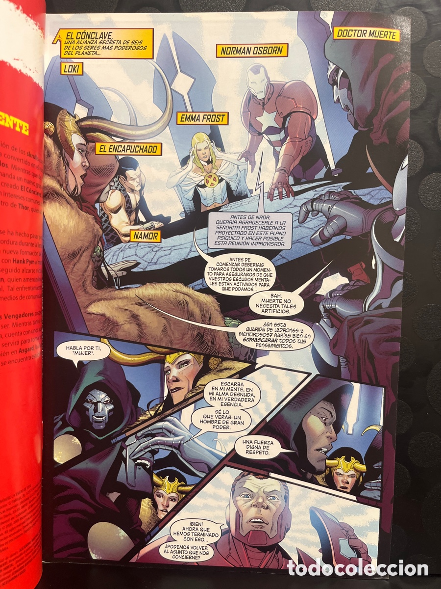 C&oacute;mics: LOS PODEROSOS VENGADORES N.24 REINADO OSCURO ( 2008/2011 ) - Foto 3