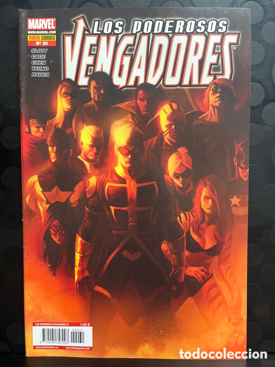 C&oacute;mics: LOS PODEROSOS VENGADORES N.31 EL INNOMBRABLE ( 2008/2011 )