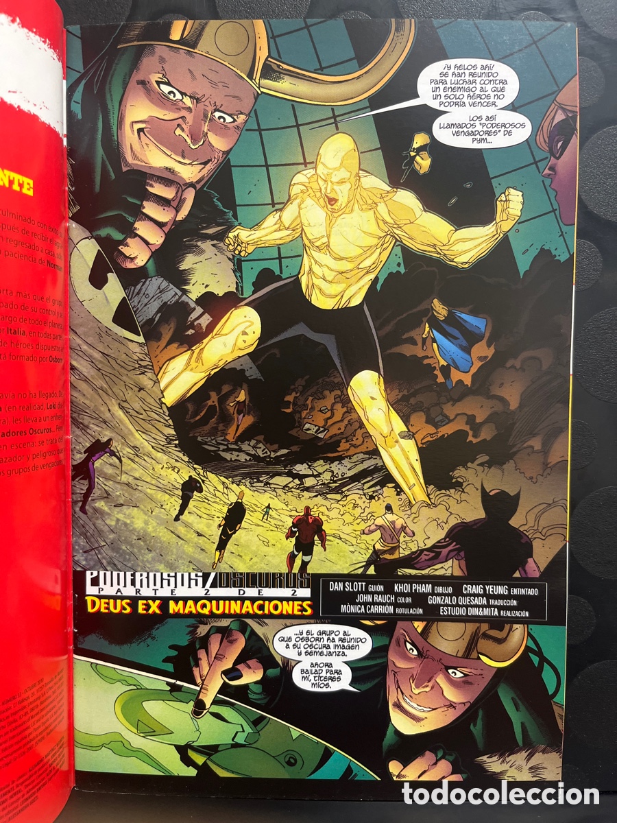 C&oacute;mics: LOS PODEROSOS VENGADORES N.33 ASEDIO ( 2008/2011 ) - Foto 3