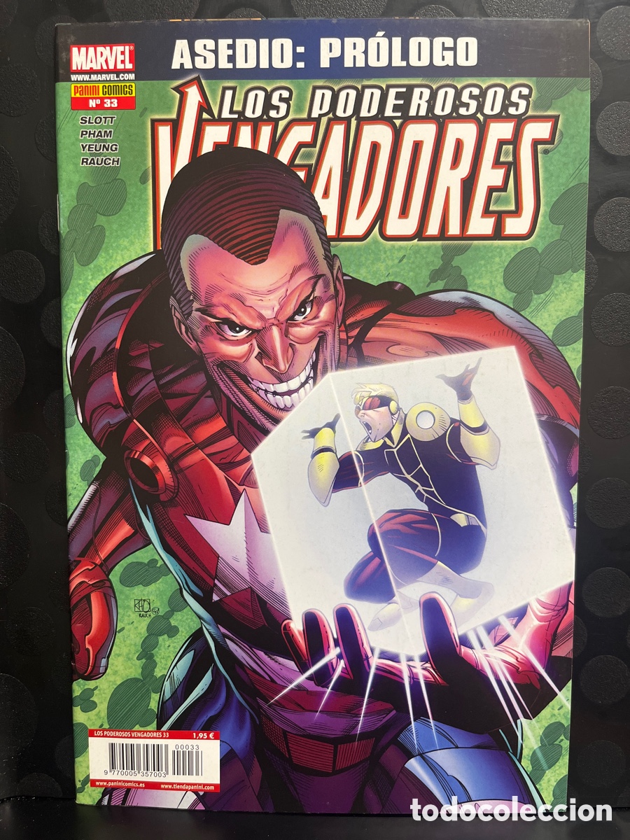 C&oacute;mics: LOS PODEROSOS VENGADORES N.33 ASEDIO ( 2008/2011 )