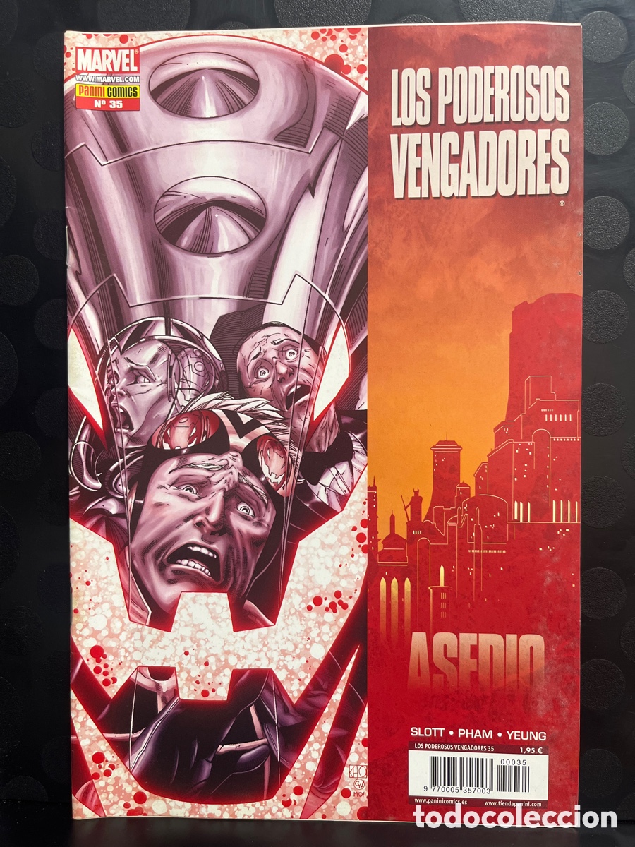 C&oacute;mics: LOS PODEROSOS VENGADORES N.35 ASEDIO ( 2008/2011 )