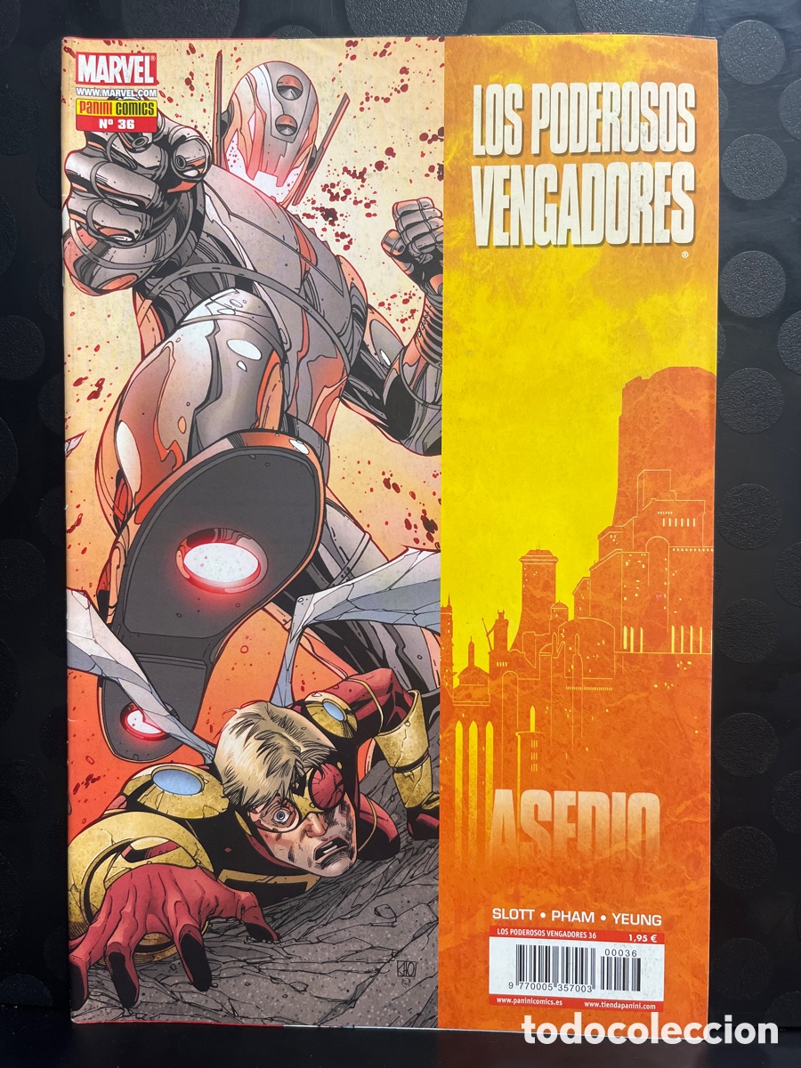 C&oacute;mics: LOS PODEROSOS VENGADORES N.36 ASEDIO ( 2008/2011 )