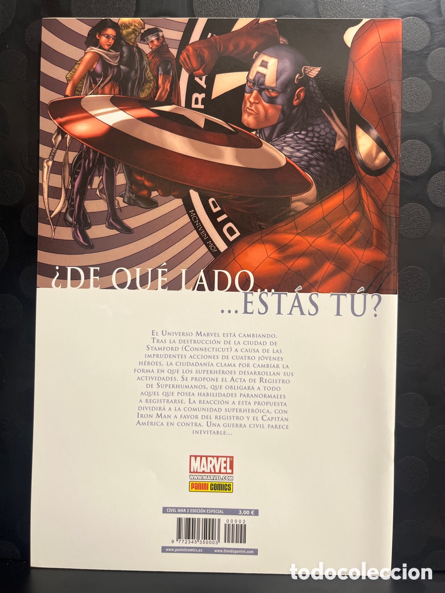 C&oacute;mics: CIVIL WAR N.2 EL ACONTECIMIENTO MARVEL DEL A&Ntilde;O ( 2007 ) - Foto 2