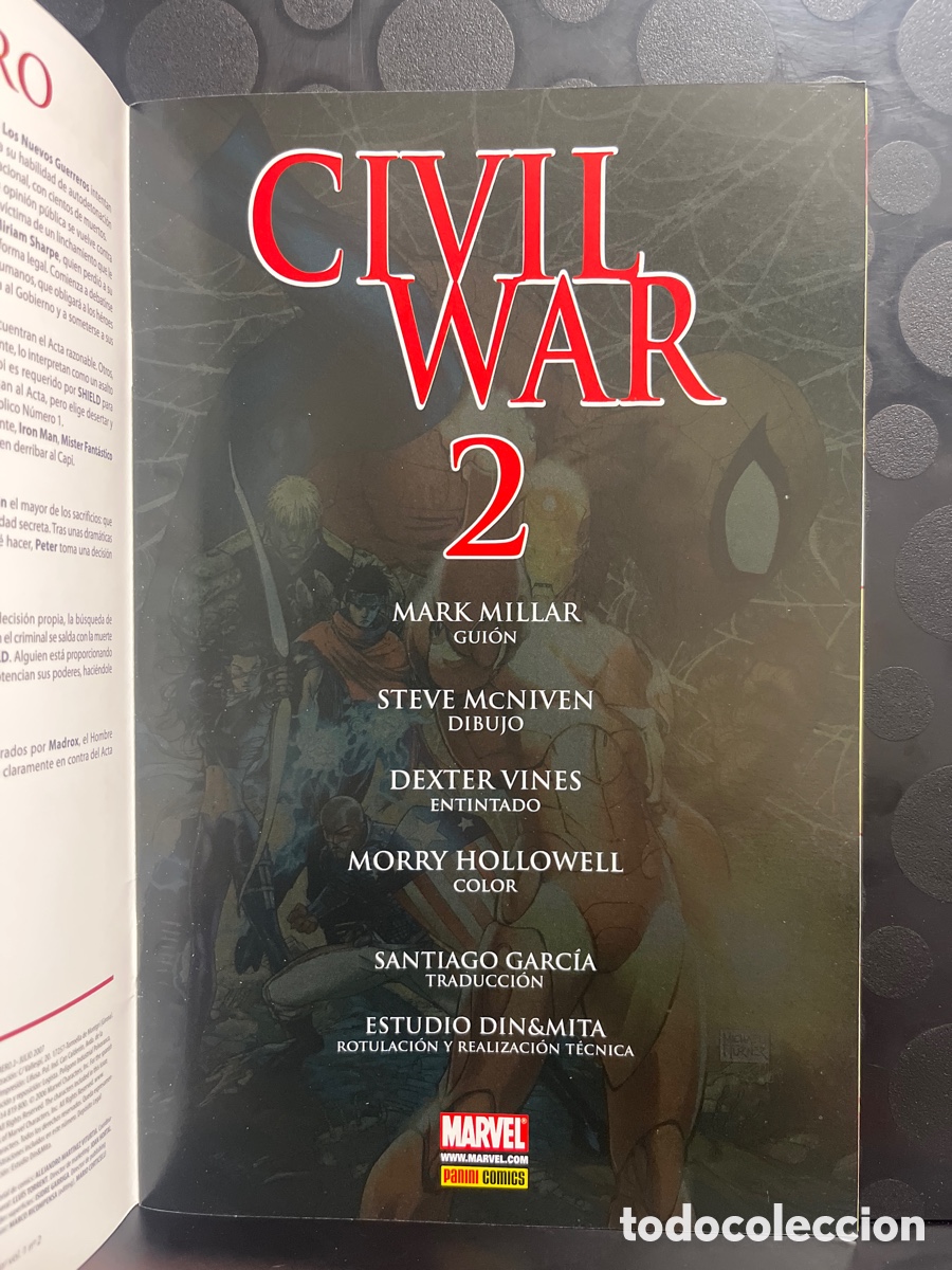 C&oacute;mics: CIVIL WAR N.2 EL ACONTECIMIENTO MARVEL DEL A&Ntilde;O ( 2007 ) - Foto 3