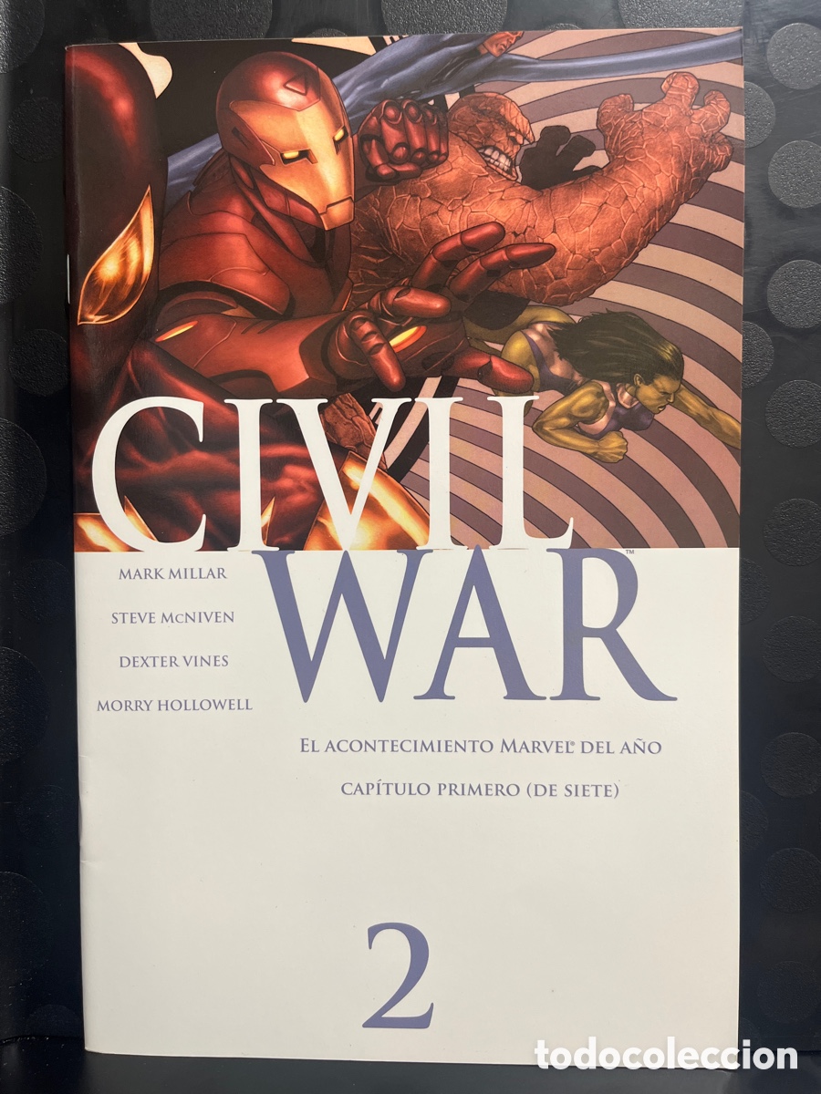 C&oacute;mics: CIVIL WAR N.2 EL ACONTECIMIENTO MARVEL DEL A&Ntilde;O ( 2007 )