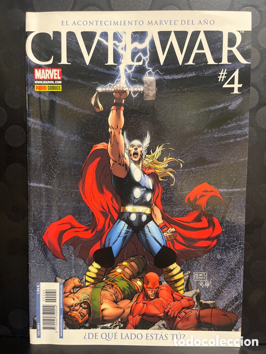 C&oacute;mics: CIVIL WAR N.4 EL ACONTECIMIENTO MARVEL DEL A&Ntilde;O ( 2007 )