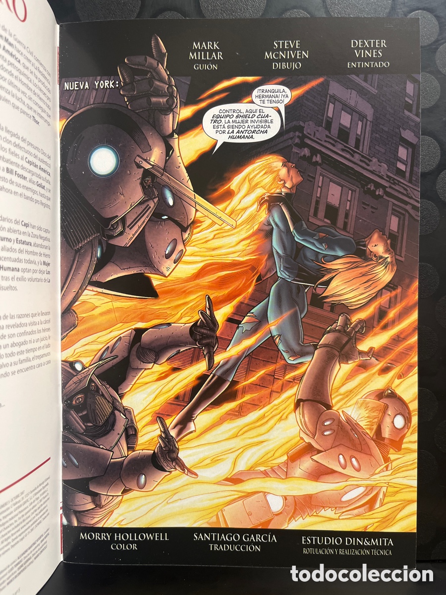 C&oacute;mics: CIVIL WAR N.5 EL ACONTECIMIENTO MARVEL DEL A&Ntilde;O ( 2007 ) - Foto 3