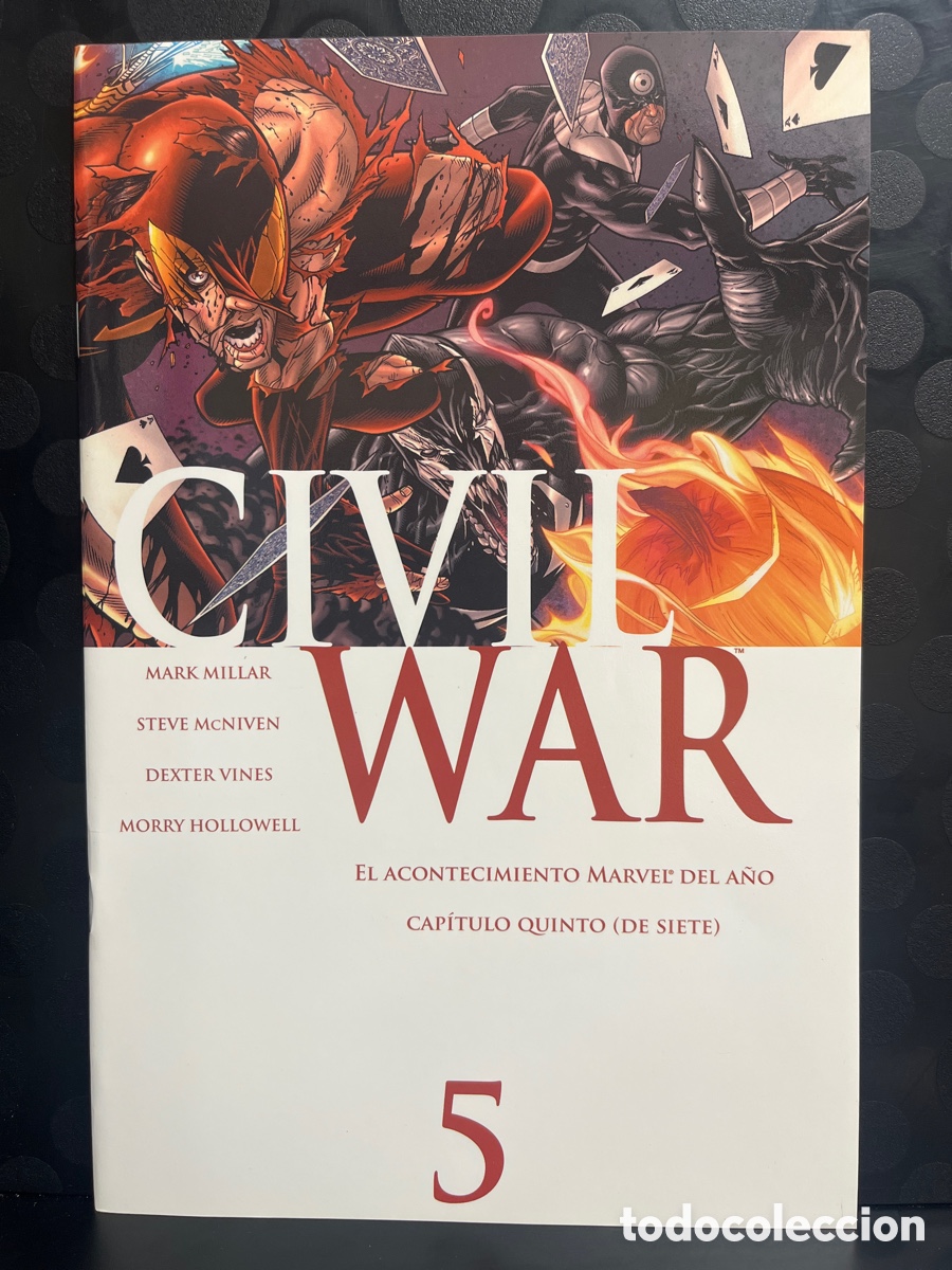 C&oacute;mics: CIVIL WAR N.5 EL ACONTECIMIENTO MARVEL DEL A&Ntilde;O ( 2007 )