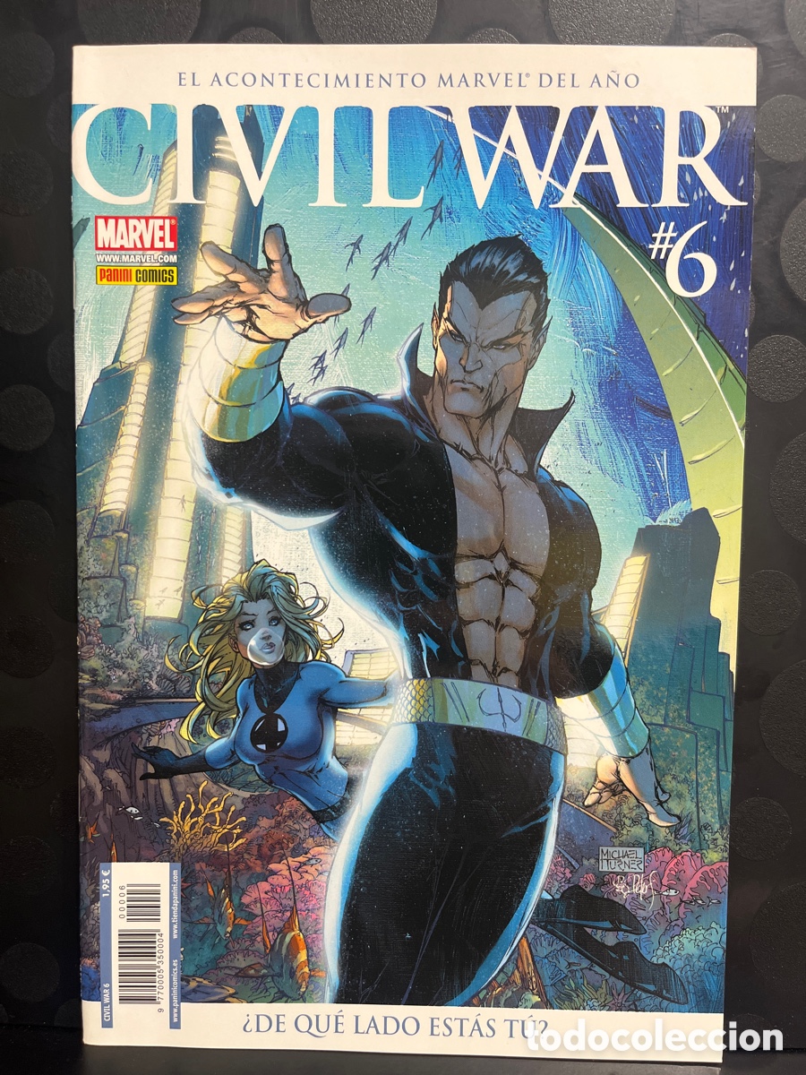C&oacute;mics: CIVIL WAR N.6 EL ACONTECIMIENTO MARVEL DEL A&Ntilde;O ( 2007 )