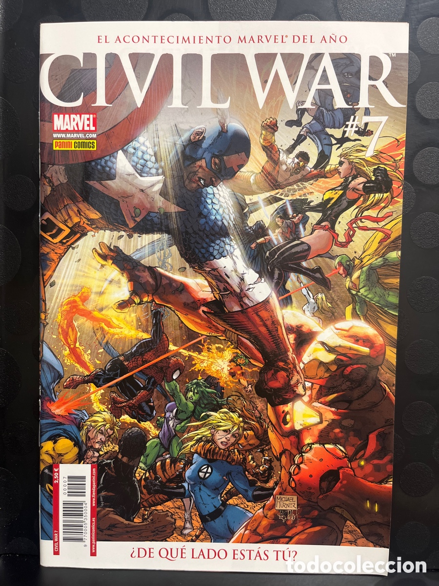C&oacute;mics: CIVIL WAR N.7 EL ACONTECIMIENTO MARVEL DEL A&Ntilde;O ( 2007 )