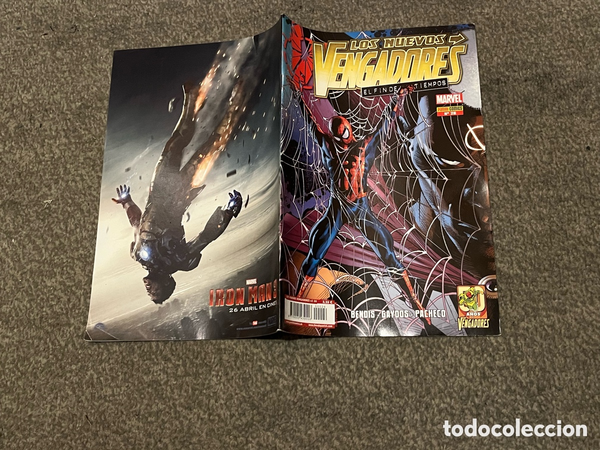 C&oacute;mics: LOS NUEVOS VENGADORES v2 N&ordm; 26.El fin de los tiempos. Marvel. Panini Comics. Bendis, Gaydos, Pacheco