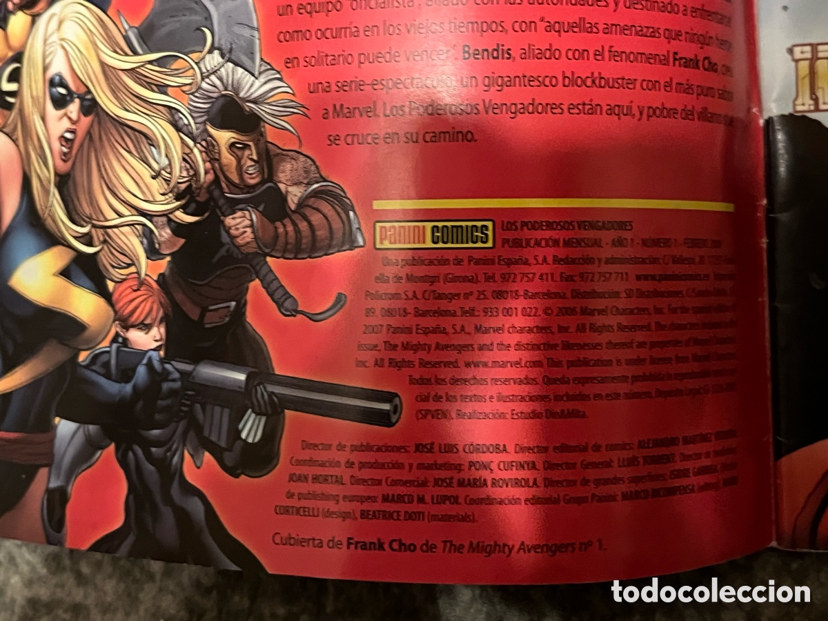C&oacute;mics: LOS PODEROSOS VENGADORES N&ordm; 1. Marvel. Panini Comics. Bendis, Cho, Keith - Foto 3
