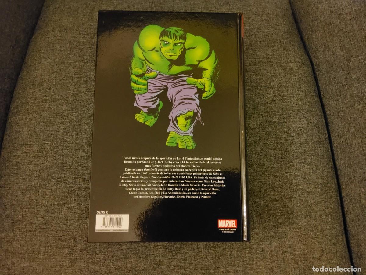 C&oacute;mics: Omnigold. Marvel Gold. El incre&iacute;ble Hulk. &iquest;Hombre o monstruo? - Foto 2