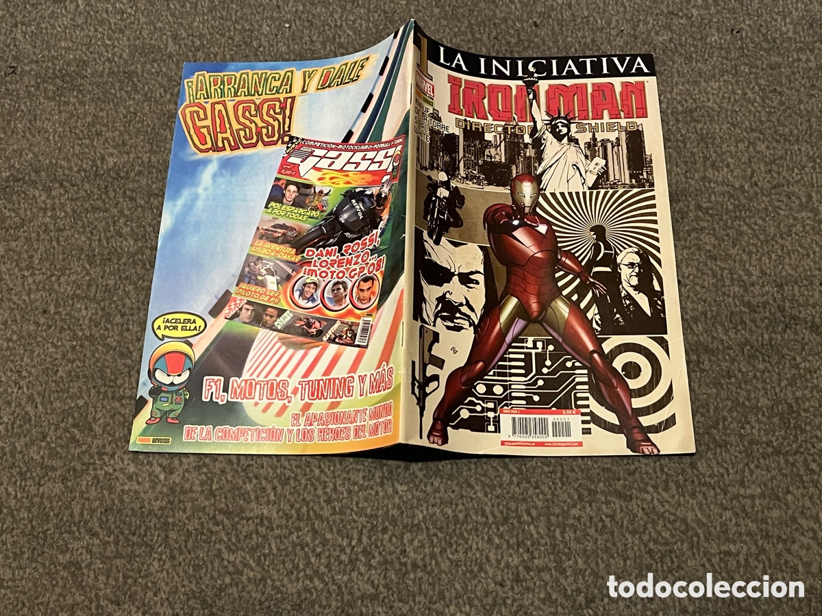 C&oacute;mics: IRON MAN: DIRECTOR DE SHIELD N&ordm; 1. Marvel. Panini Comics. Knauf, De La Torre, Sibal, White