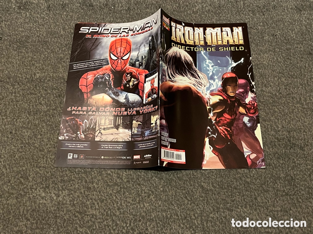 C&oacute;mics: IRON MAN: DIRECTOR DE SHIELD N&ordm; 10. Marvel. Panini Comics. Knauf, De La Torre, White