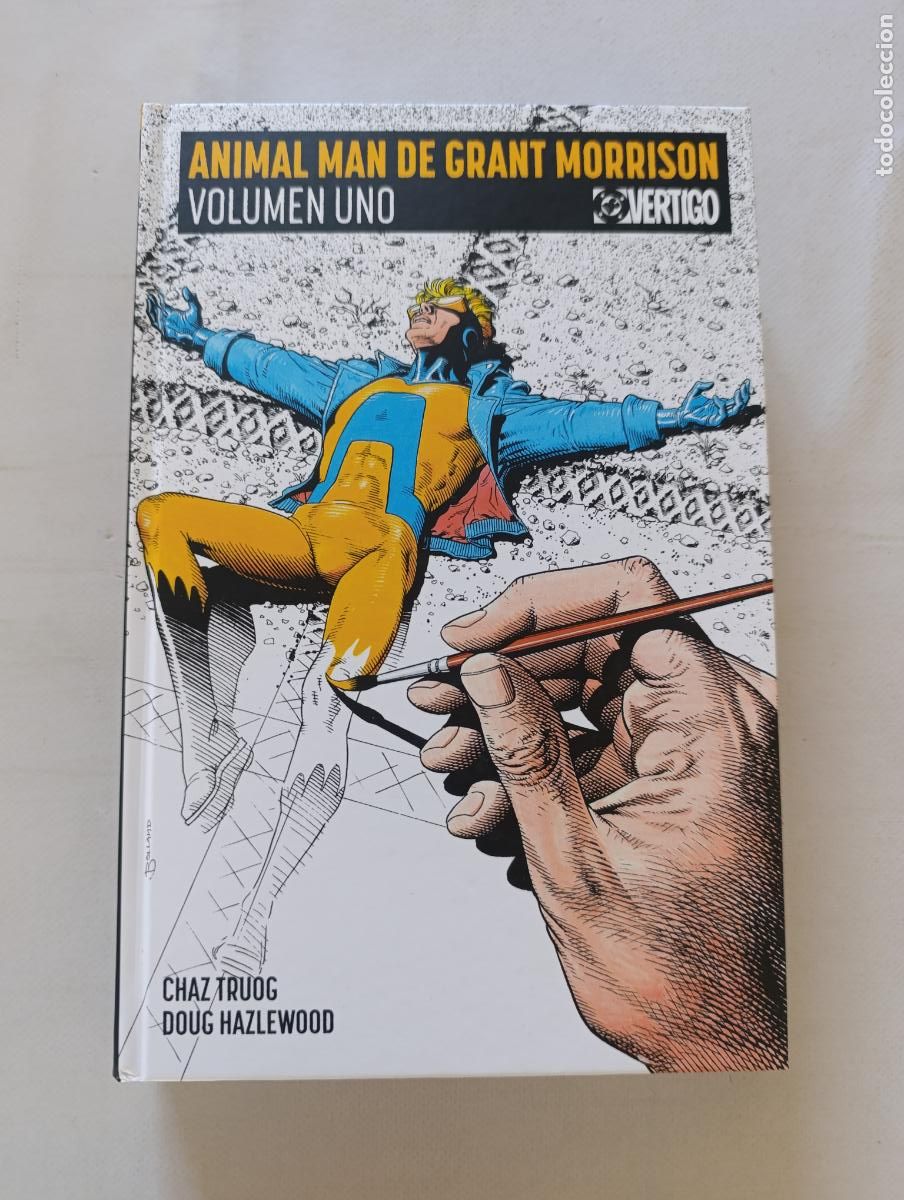 C&oacute;mics: ANIMAL MAN DE GRANT MORRISON - VOLUMEN UNO (N&ordm; 1) - VERTIGO - DC - PANINI - TAPA DURA (355)