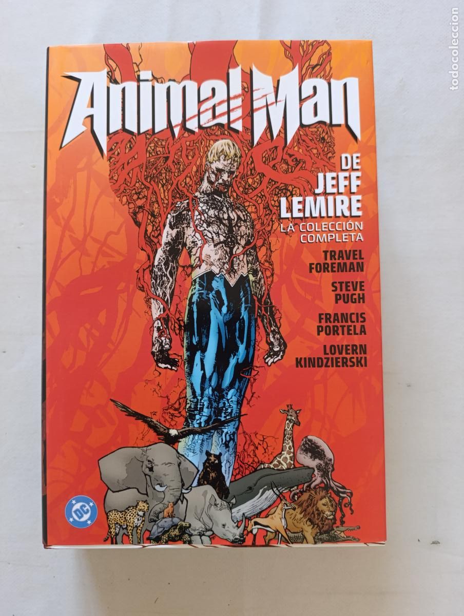 Comics: ANIMAL MAN DE JEFF LEMIRE - LA COLECCION COMPLETA - EDICION LIMITADA - DC - PANINI - TAPA DURA (250)