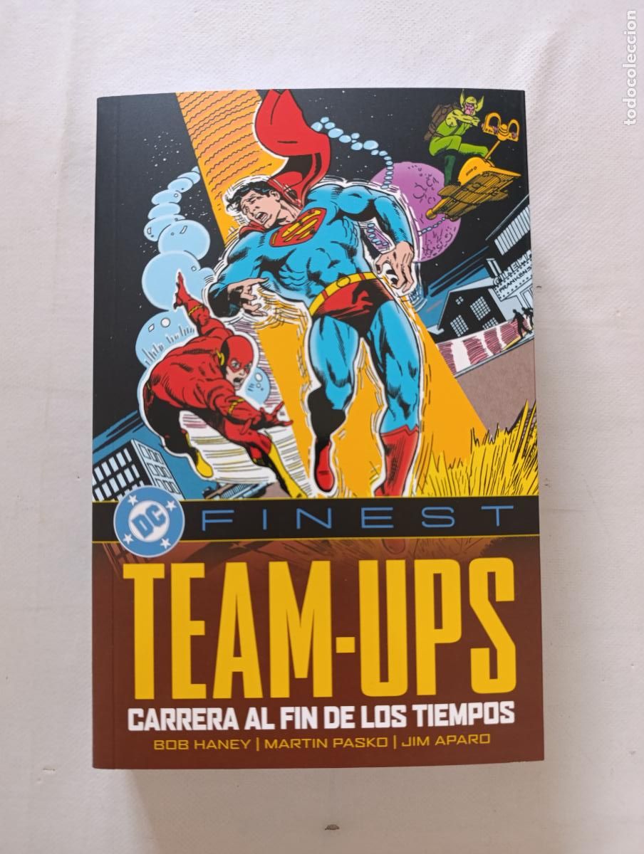 C&oacute;mics: CD FINEST TEAM-UPS - CARRERA AL FIN DE LOS TIEMPOS - 1978 / 1979 - PANINI (318)