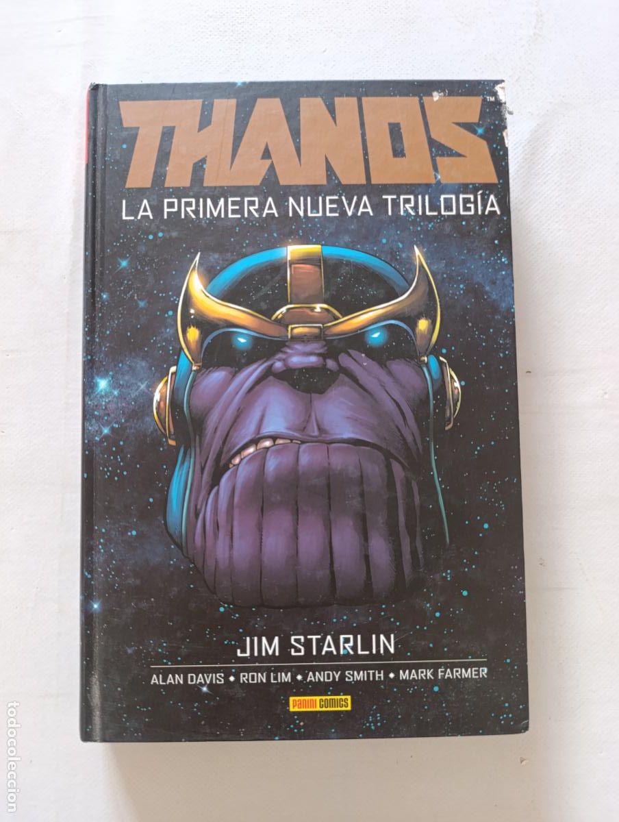 C&oacute;mics: THANOS - LA PRIMERA NUEVA TRILOGIA - JIM STARLIN - PANINI - TAPA DURA (252)
