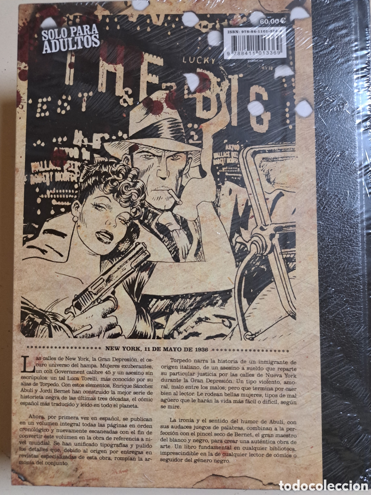 C&oacute;mics: Torpedo.1936 . Integral Evolution Comics. Bernet y Abul&iacute;. 5&ordm; Edici&oacute;n descatalogado precintado nuevo - Foto 2