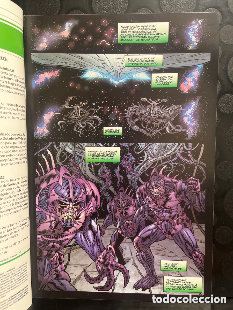 C&oacute;mics: WORLD WAR HULK N.0 CASUS BELLI ( 2008 ) - Foto 3