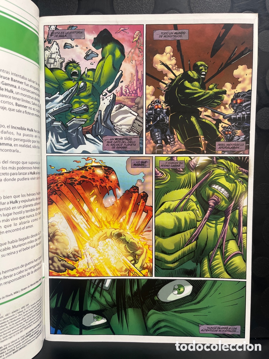 C&oacute;mics: WORLD WAR HULK N.1 INCREDIBLE HULK ( 2008 ) - Foto 3