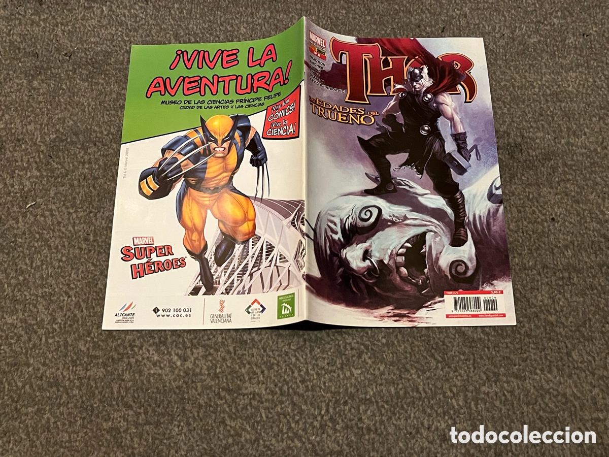 C&oacute;mics: THOR v4 N&ordm; 9. Las edades del trueno. Marvel. Panini Comics. Fraction, Zircher, Chung, Evans, Olazaba