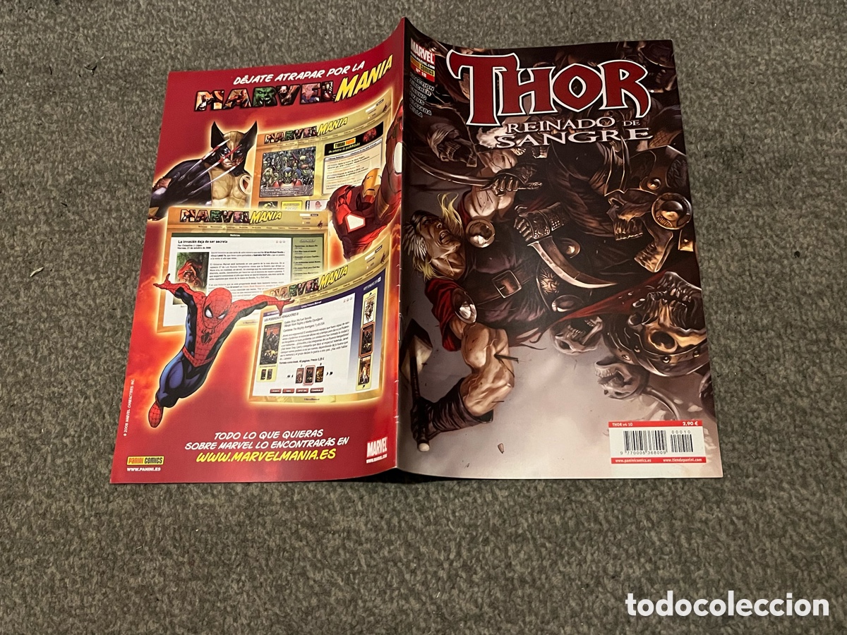 C&oacute;mics: THOR v4 N&ordm; 10. Reinado de sangre. Marvel. Panini Comics. Fraction Zircher Chung Evans Olazaba Milla