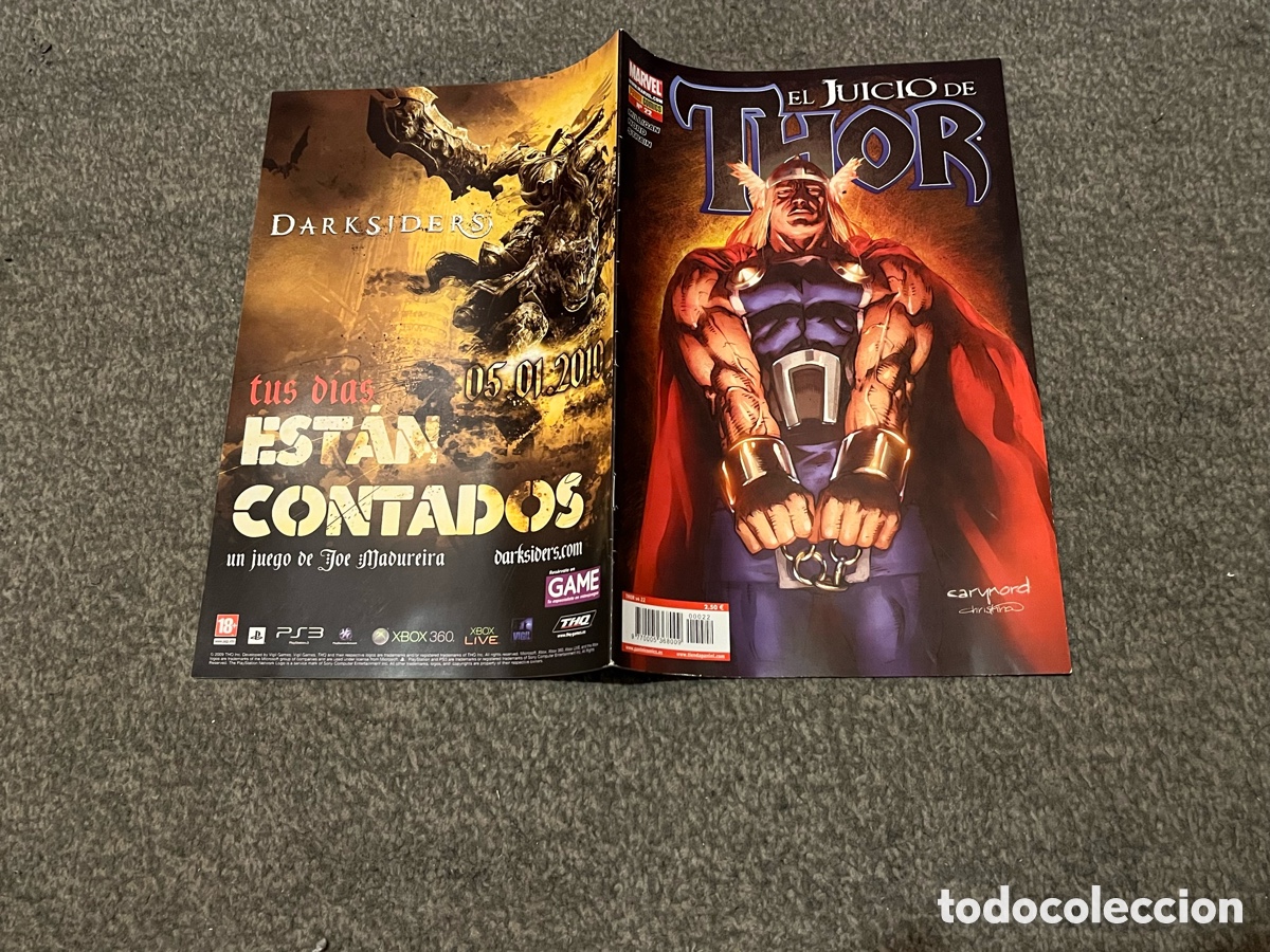C&oacute;mics: THOR v4 N&ordm; 22. El juicio de Thor. Marvel. Panini Comics. Milligan, Nord, Strain