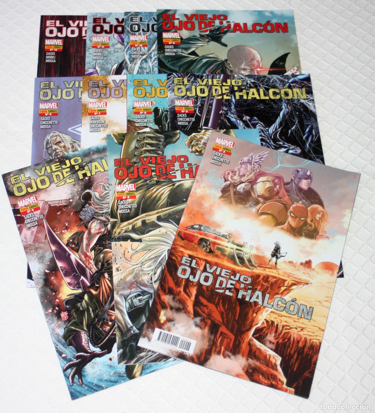 C&oacute;mics: El viejo Ojo de Halc&oacute;n Coleccion : n&ordm;s 02 al 12 (de 12)- aceptar&eacute; ofertas-