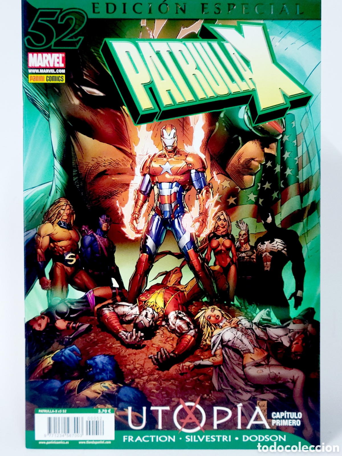 C&oacute;mics: C&Oacute;MIC PATRULLA-X 52 UTOPIA EDICI&Oacute;N ESPECIAL VOL.3 PANINI MARVEL VOLUMEN GRAPA DE KIOSCO
