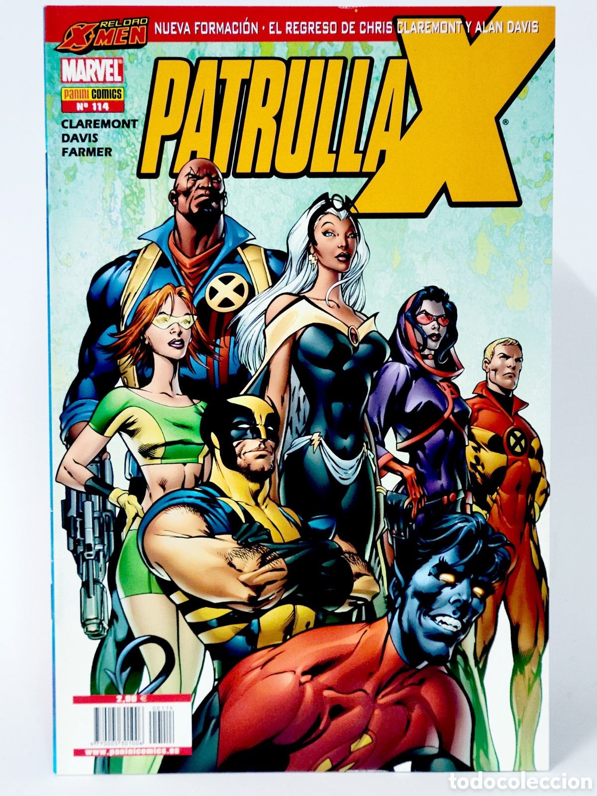 C&oacute;mics: C&Oacute;MIC PATRULLA-X 114 EL FIN DE LA HISTORIA VOL.2 PANINI MARVEL VOLUMEN GRAPA DE KIOSCO