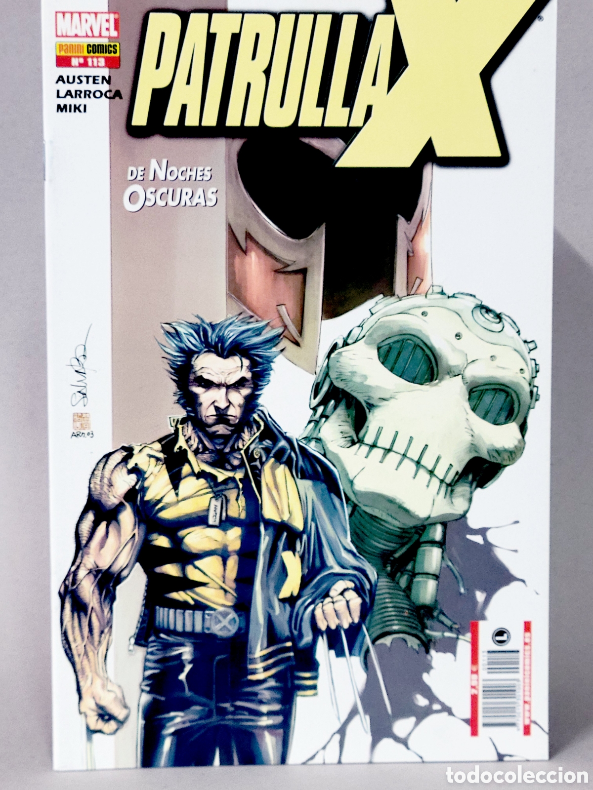 C&oacute;mics: C&Oacute;MIC PATRULLA-X 113 DE NOCHES OSCURAS PANINI MARVEL GRAPA DE KIOSCO
