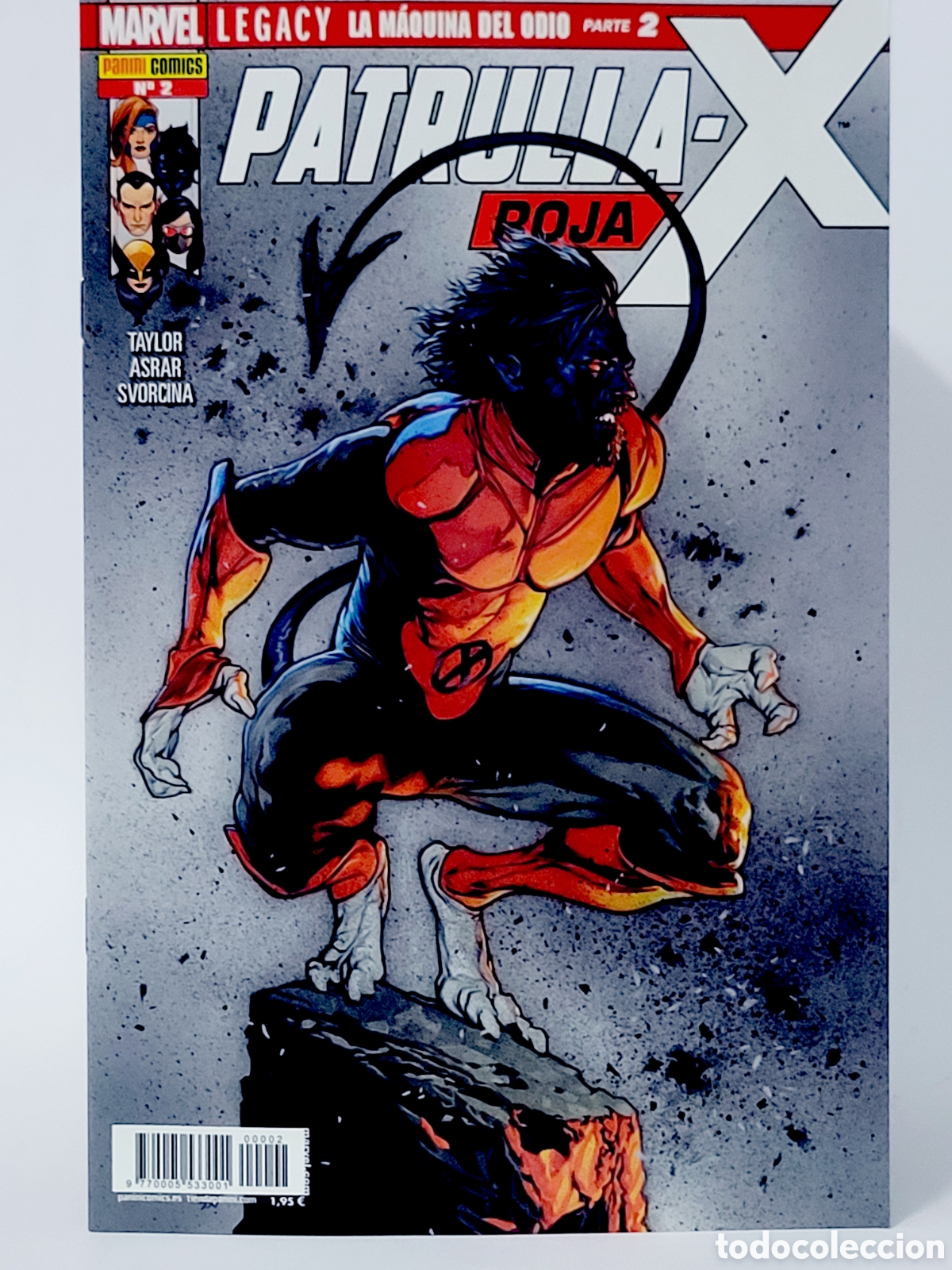 C&oacute;mics: C&Oacute;MIC PATRULLA-X ROJA 2 LA M&Aacute;QUINA DEL ODIO PANINI MARVEL GRAPA DE KIOSCO