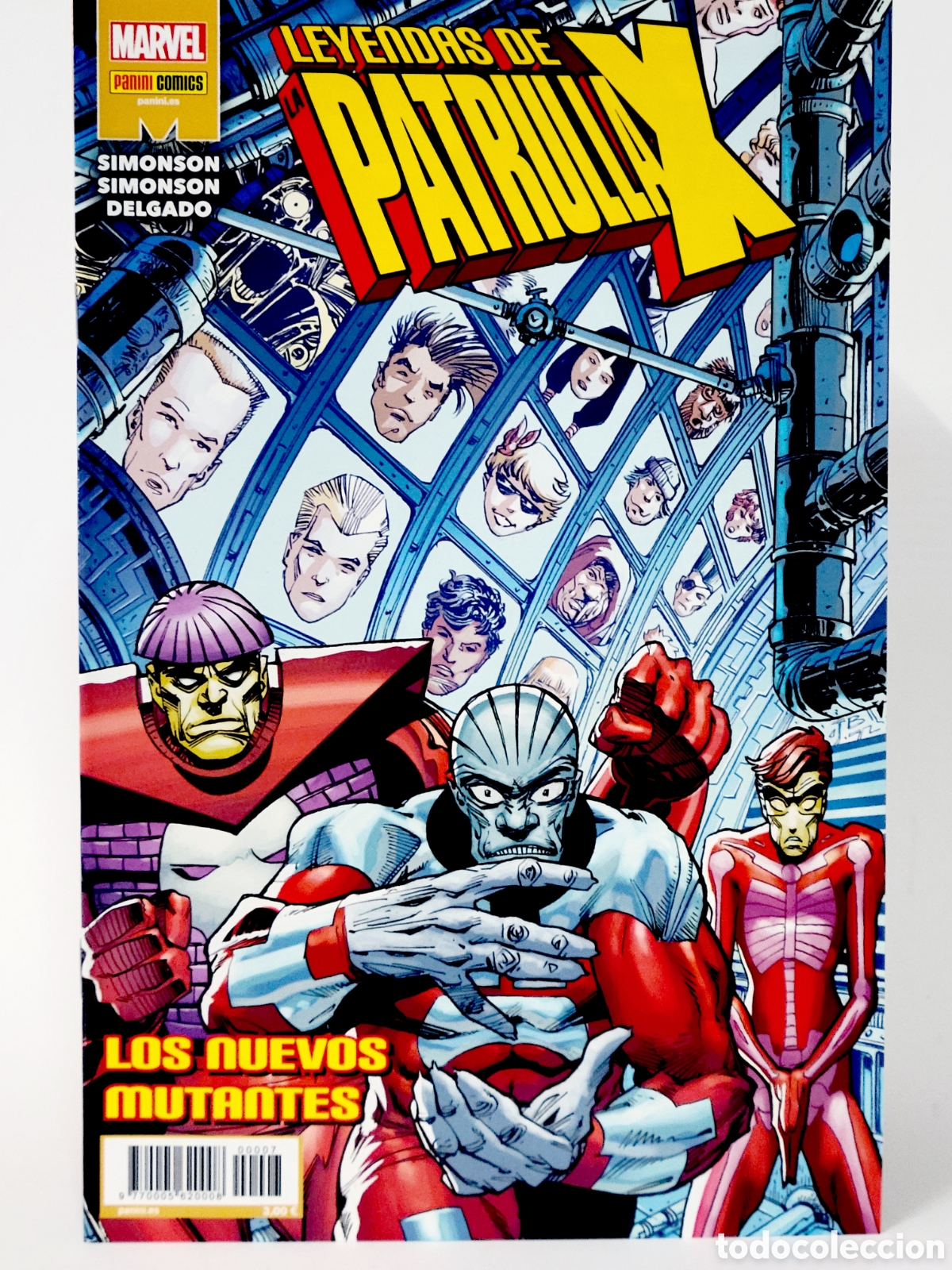 C&oacute;mics: C&Oacute;MIC LEYENDAS DE LA PATRULLA-X 7 PANINI MARVEL GRAPA DE KIOSCO - Foto 1