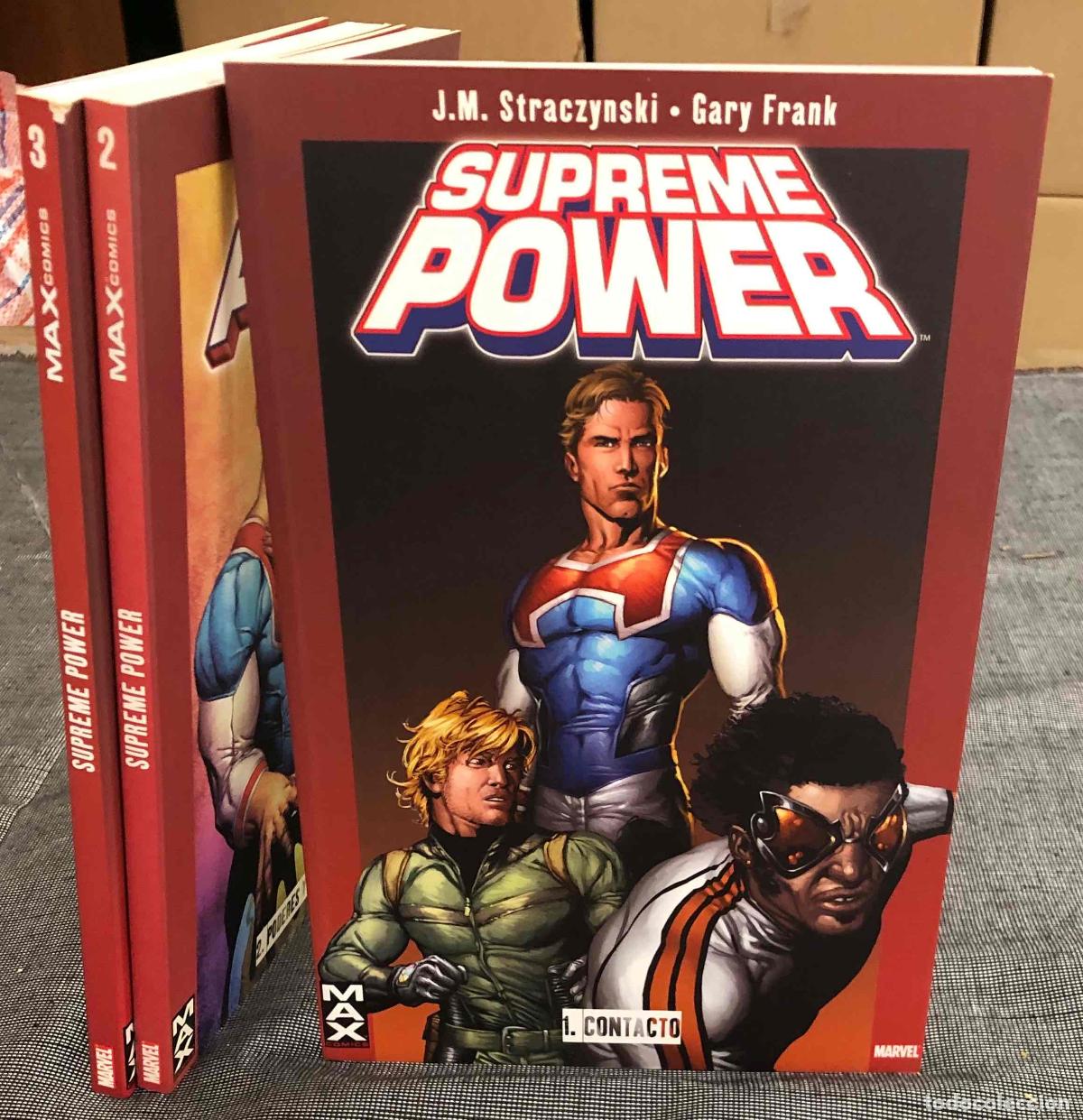 C&oacute;mics: SUPREME POWER N&ordm; 1 AL 3. J.M. STRACZYNSKI - GARY FRANK. PANINI 2005