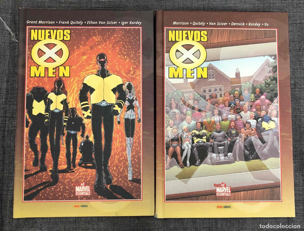 C&oacute;mics: NUEVOS X-MEN N&ordm; 1 Y 2. BEST OF MARVEL ESSENTIALS. PANINI 2006
