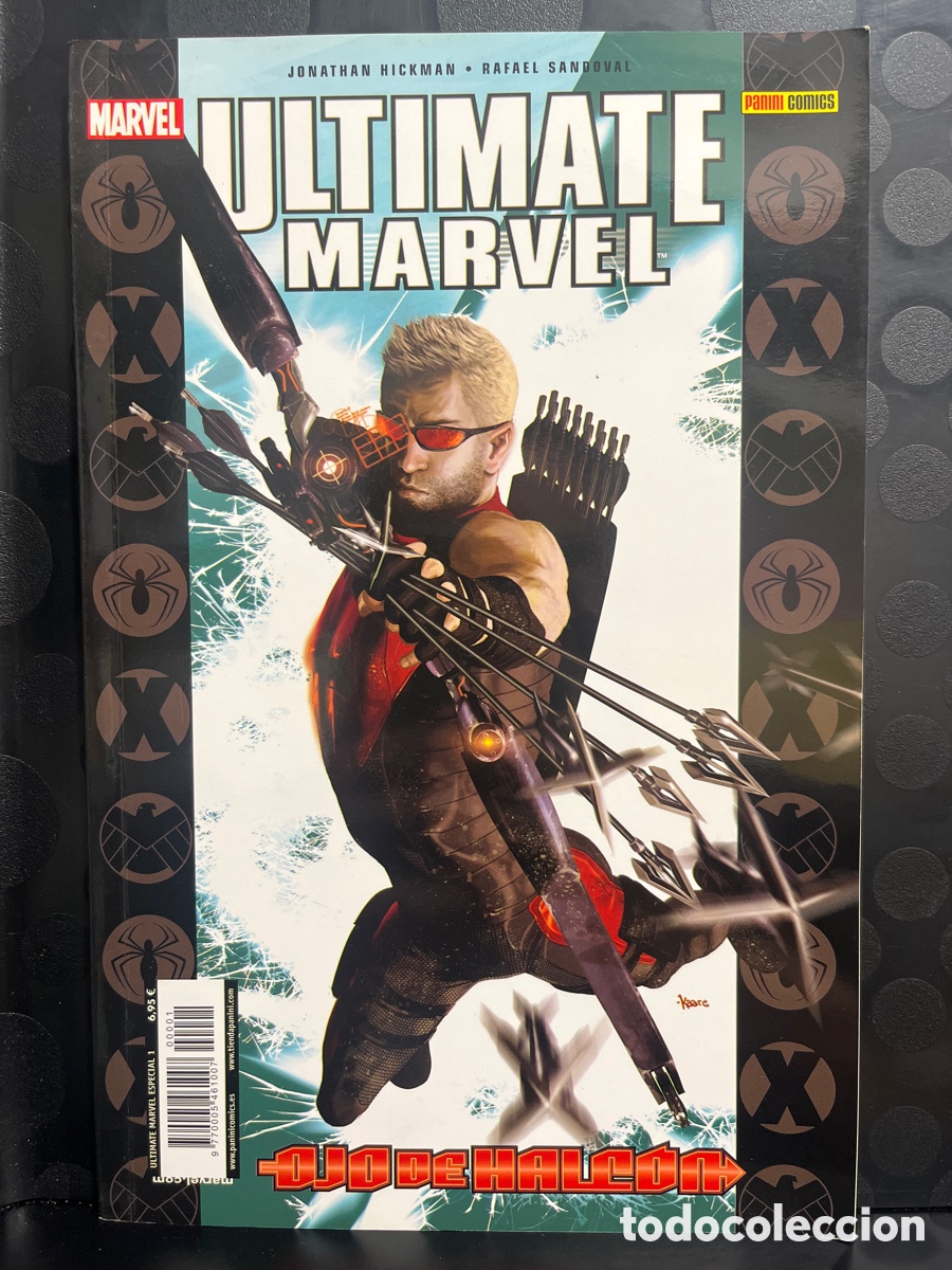 C&oacute;mics: ULTIMATE MARVEL ESPECIAL N.1 OJO DE HALC&Oacute;N TOMO LOMO NEGRO ( 2012/2014 )