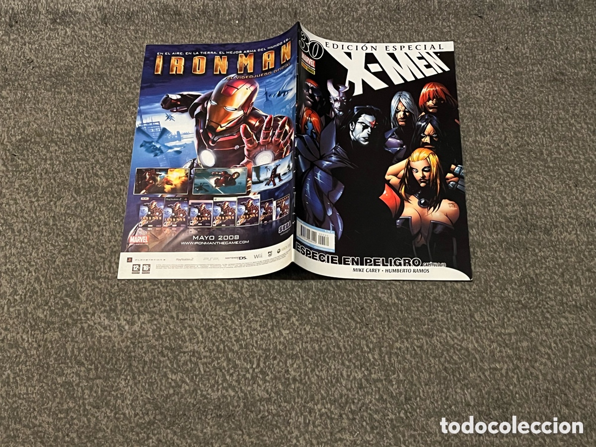 C&oacute;mics: X-MEN Edici&oacute;n Especial N&ordm; 30. Especie en peligro (cap&iacute;tulo 10). Marvel. Panini Comics. Carey, Ramos