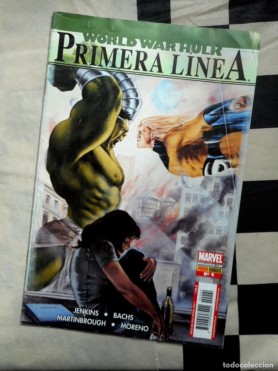C&oacute;mics: WORLD WAR HULK: PRIMERA L&Iacute;NEA N&ordm;4 (PANINI-JULIO 2008) PAUL JENKINS - R.F.BACHS