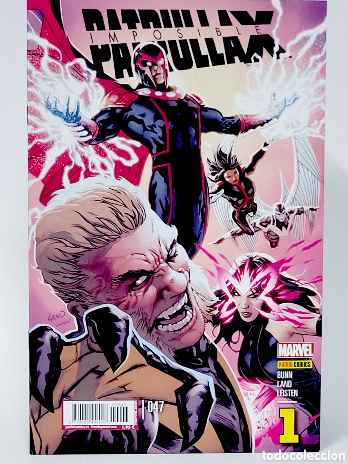C&oacute;mics: C&Oacute;MIC LA IMPOSIBLE PATRULLA-X 47 NUEVO Y DIFERENTE UNIVERSO PANINI MARVEL GRAPA DE KIOSCO