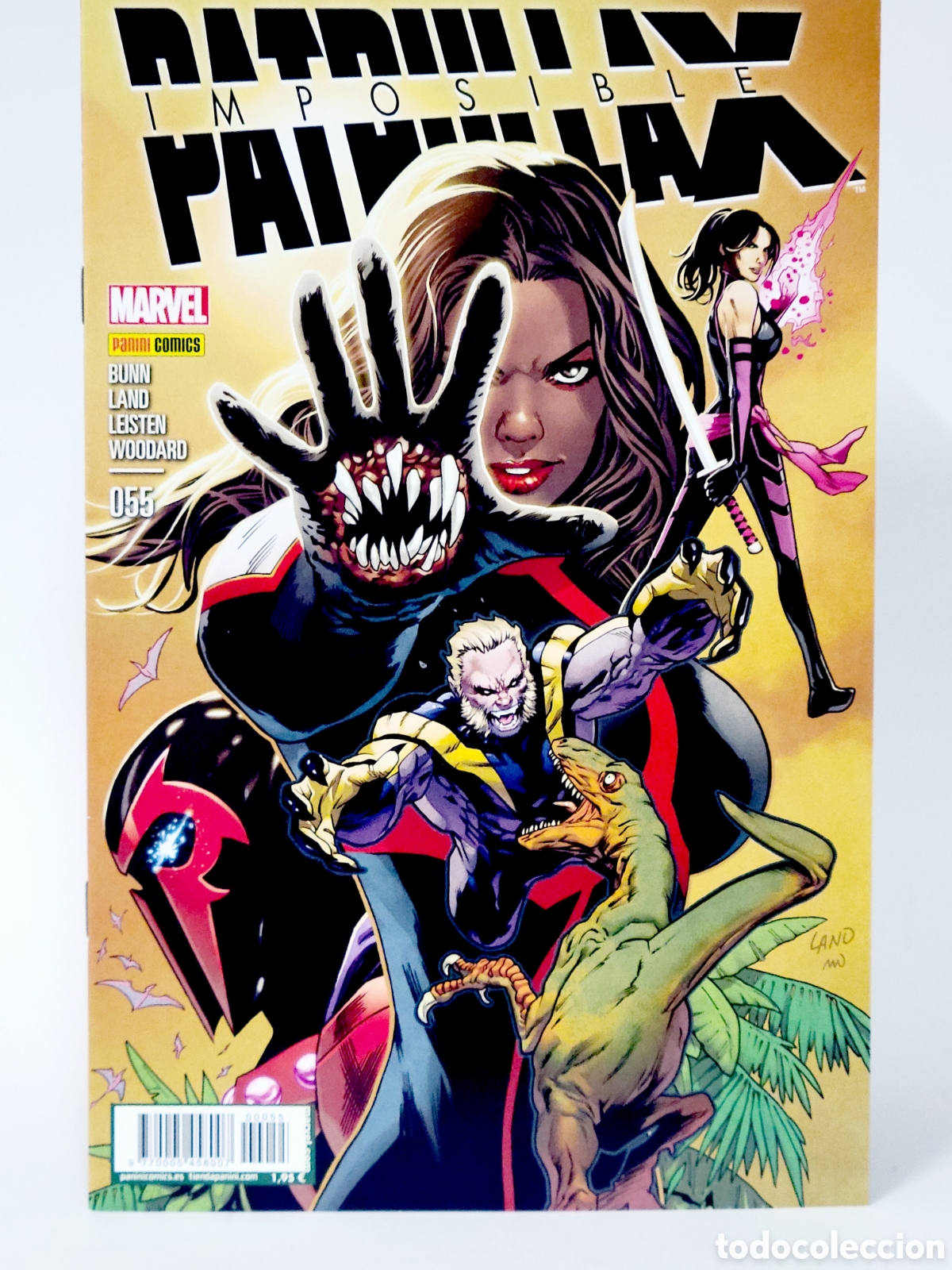 C&oacute;mics: C&Oacute;MIC LA IMPOSIBLE PATRULLA-X 55 PANINI MARVEL GRAPA DE KIOSCO - Foto 1
