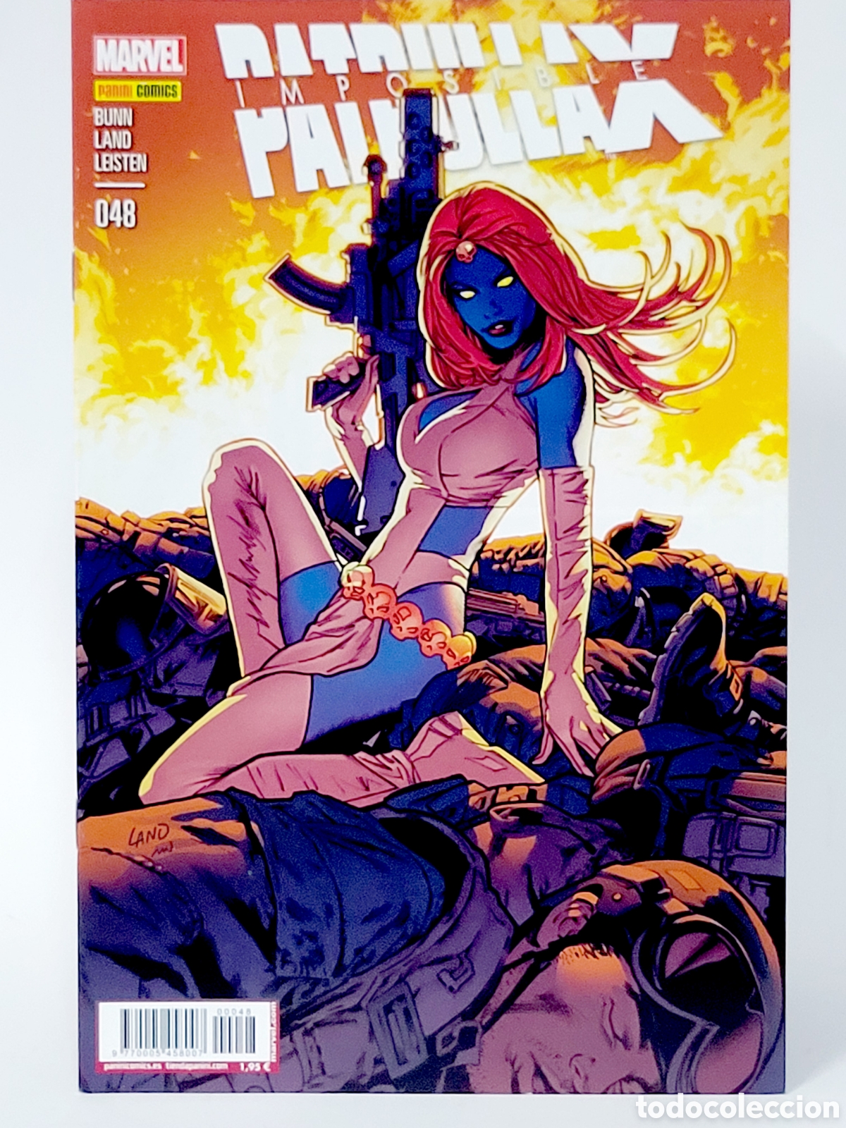 C&oacute;mics: C&Oacute;MIC LA IMPOSIBLE PATRULLA-X 48 PANINI MARVEL GRAPA DE KIOSCO