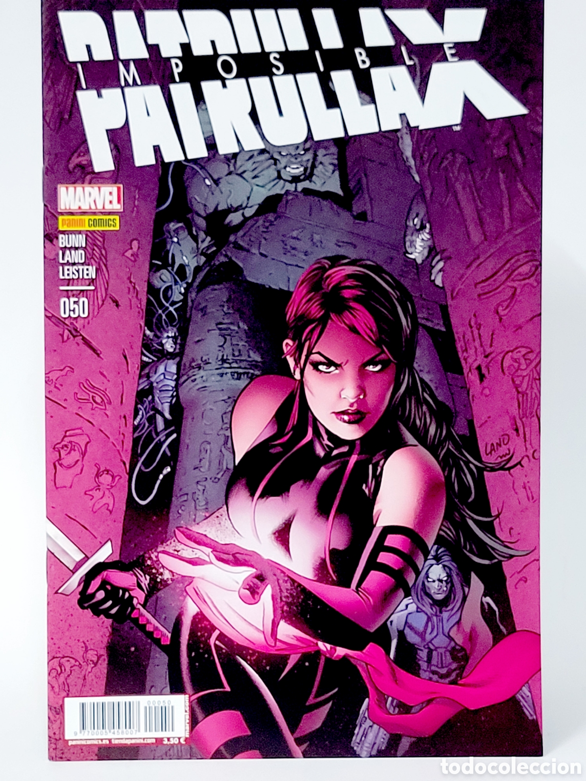 C&oacute;mics: C&Oacute;MIC LA IMPOSIBLE PATRULLA-X 50 PANINI MARVEL GRAPA DE KIOSCO