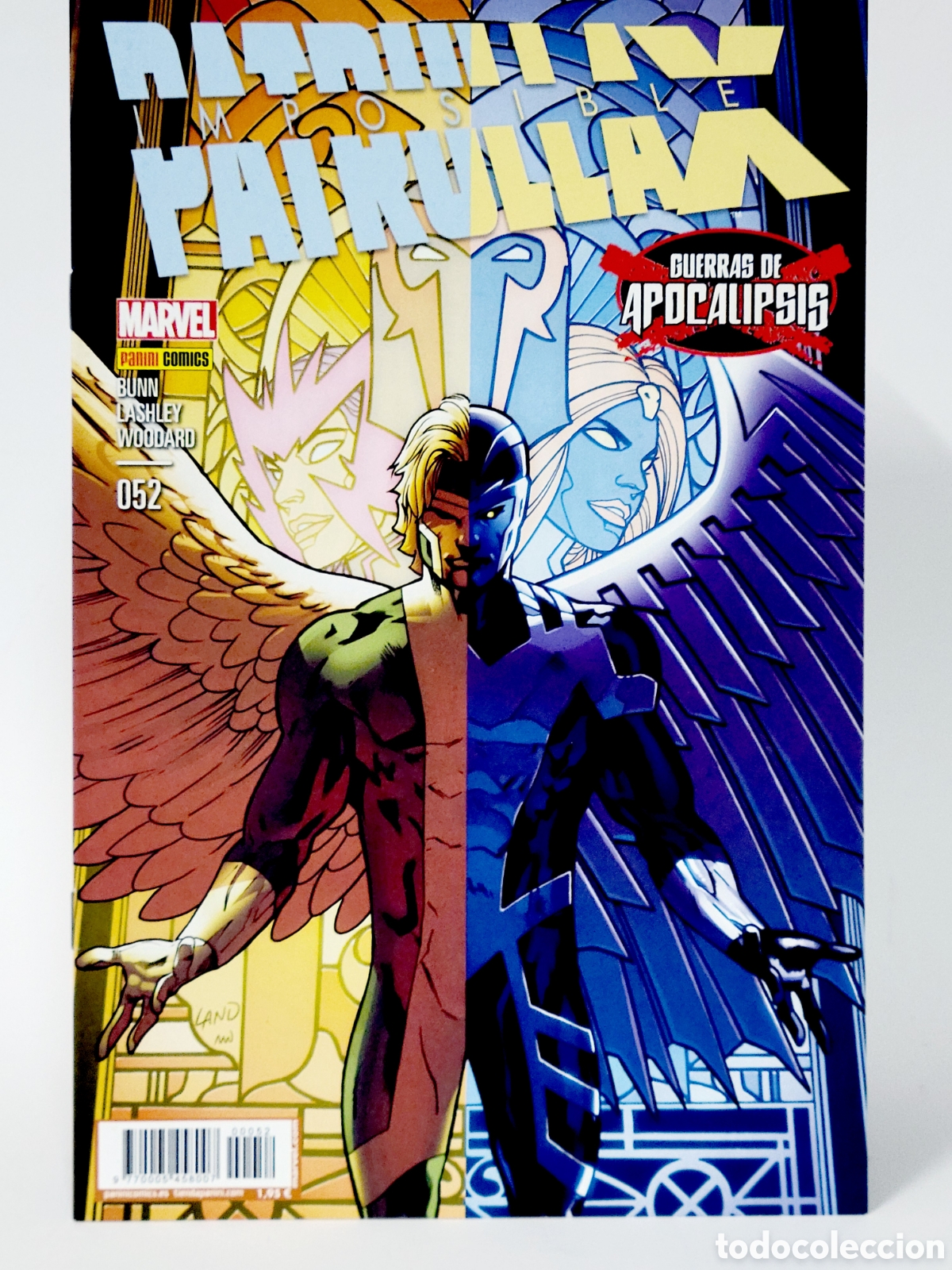 C&oacute;mics: C&Oacute;MIC LA IMPOSIBLE PATRULLA-X 52 PANINI MARVEL GRAPA DE KIOSCO - Foto 1