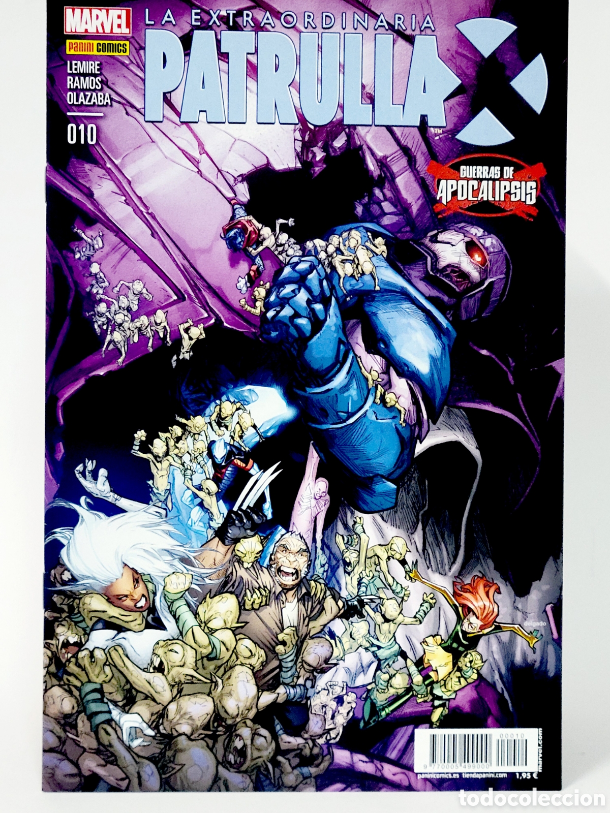 C&oacute;mics: C&Oacute;MIC LA EXTRAORDINARIA PATRULLA-X 10 PANINI MARVEL GRAPA DE KIOSCO