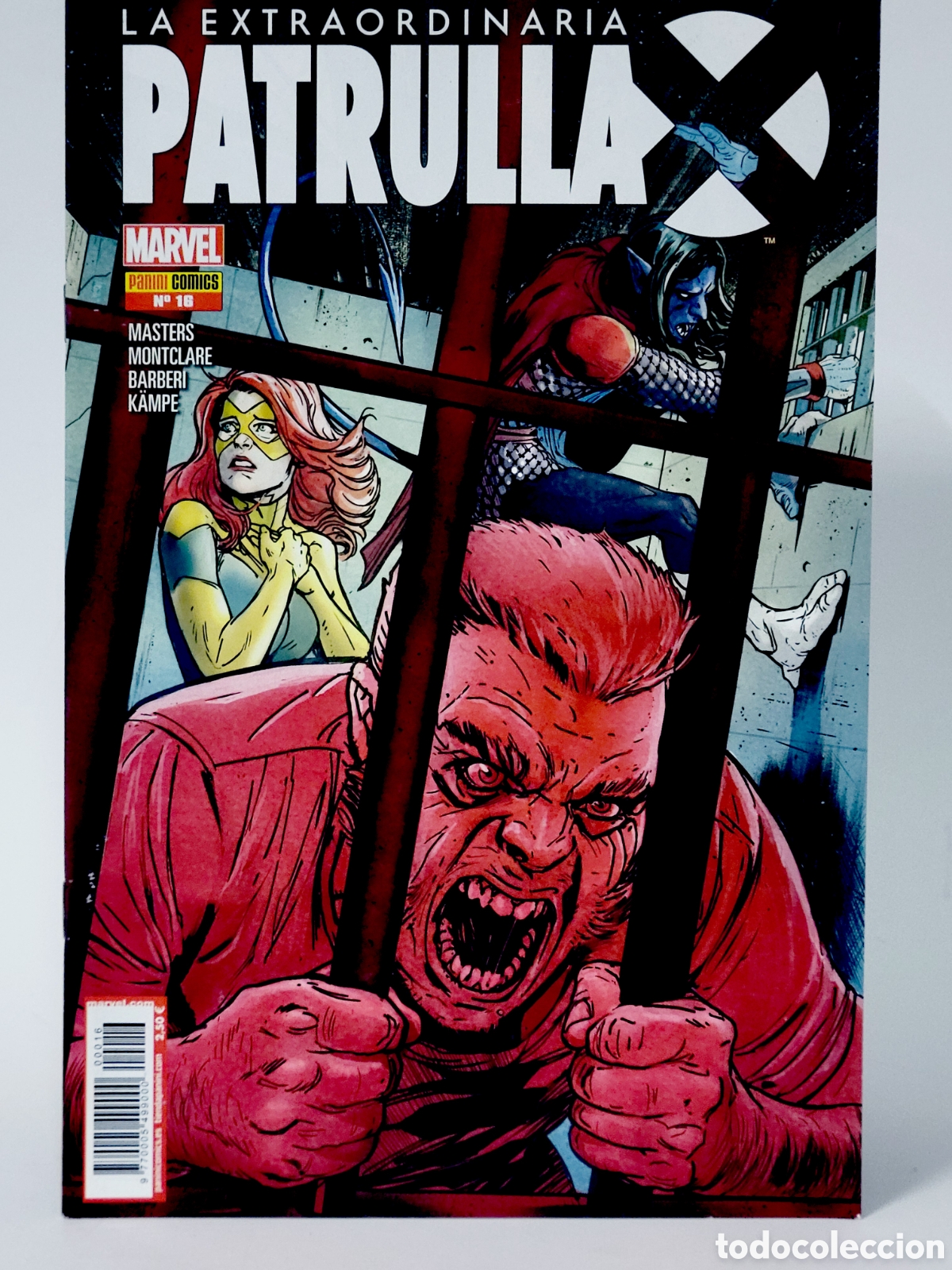 C&oacute;mics: C&Oacute;MIC LA EXTRAORDINARIA PATRULLA-X 16 PANINI MARVEL GRAPA DE KIOSCO