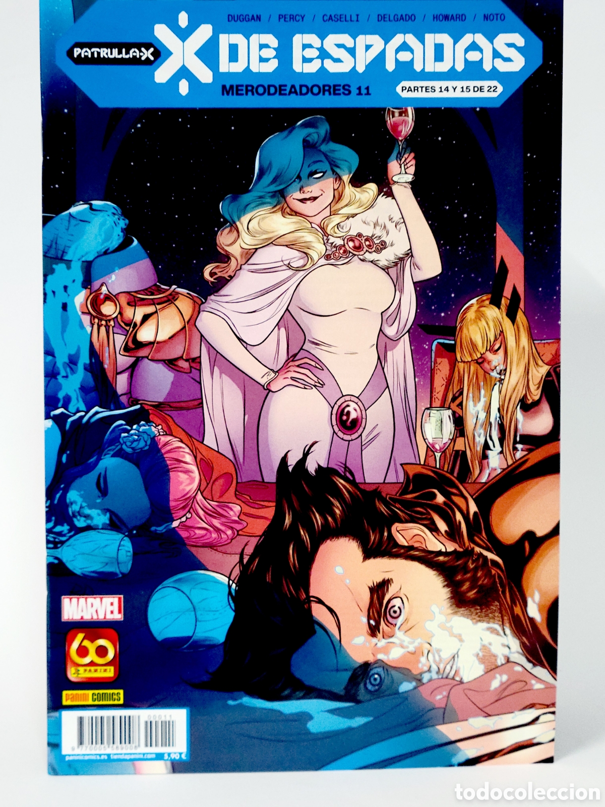 C&oacute;mics: C&Oacute;MIC PATRULLA-X MERODEADORES 11 X DE ESPADAS PANINI MARVEL GRAPA DE KIOSCO
