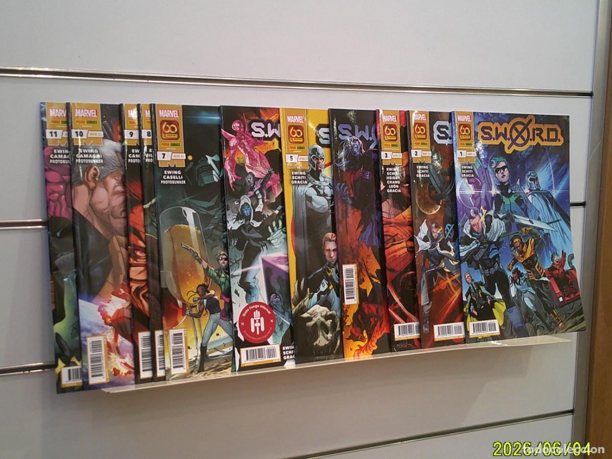 C&oacute;mics: S.W.O.R.D. COMPLETA 11 NUM. PANINI OFERTA ANTES 39,20 EU. SWORD
