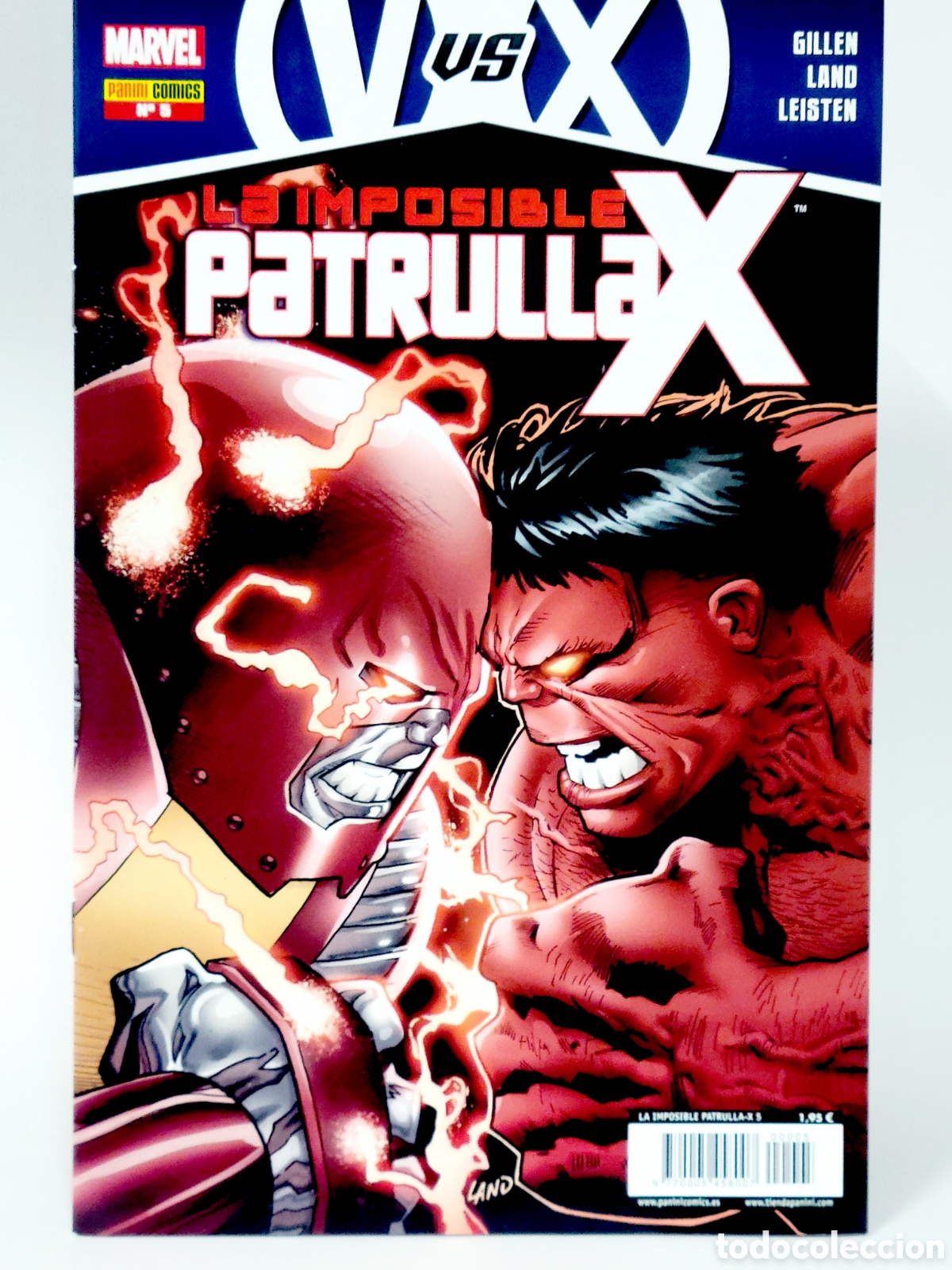 C&oacute;mics: C&Oacute;MIC LA IMPOSIBLE PATRULLA-X 5 PANINI MARVEL GRAPA DE KIOSCO - Foto 1